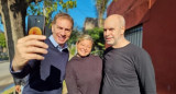 Larreta y Santilli recorrieron La Matanza. Foto: AFP