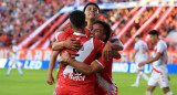 Festejo de Argentinos Juniors ante Unión, NA