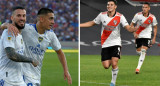 Boca y River, fútbol argentino. Fotos: NA