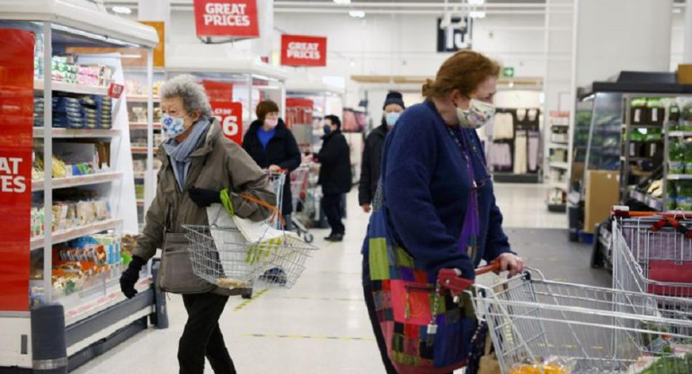 Supermercados de Reino Unido. Foto: Reuters.