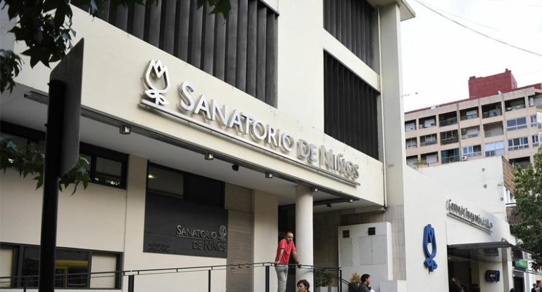 Sanatorio de Niños de Rosario. Foto: NA.