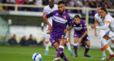 Festejo de Nicolás González para la Fiorentina por la Serie A. Foto: EFE.