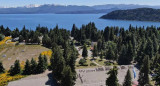 El predio del Ejército en Bariloche que reclaman los mapuches. Foto: Infobae.