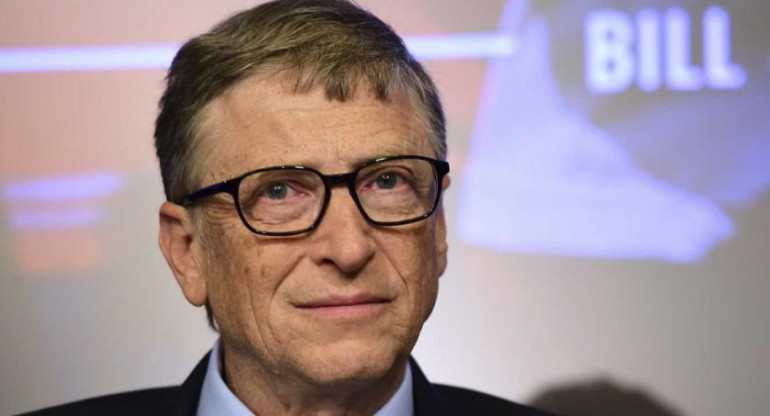 Bill Gates, empresario. Foto: NA.