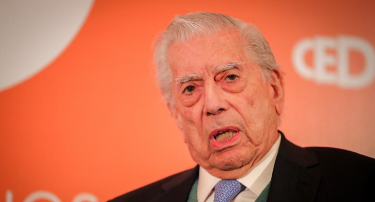 Mario Vargas Llosa. Foto: EFE.
