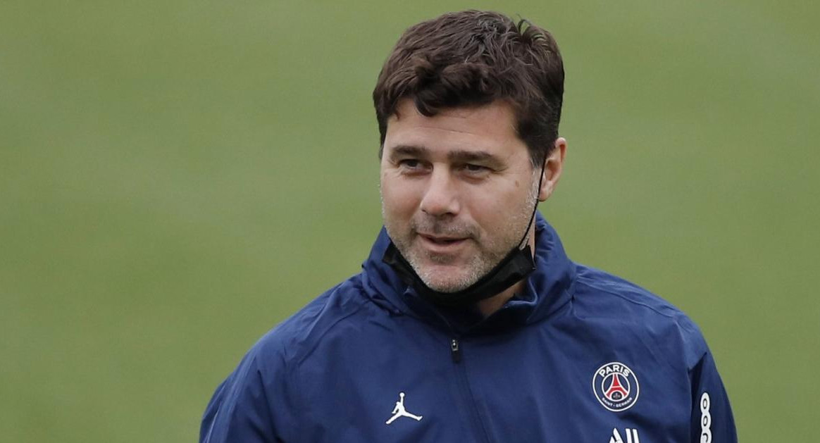 Mauricio Pochettino, PSG. Foto: Reuters.