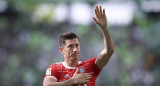 Robert Lewandowski, futbolista. Foto: AFP.