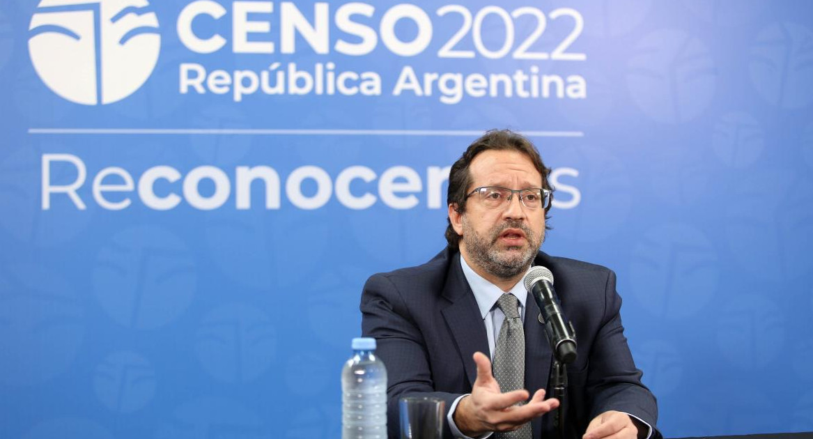 Marco Lavagna, sobre el Censo 2022. Foto: NA.