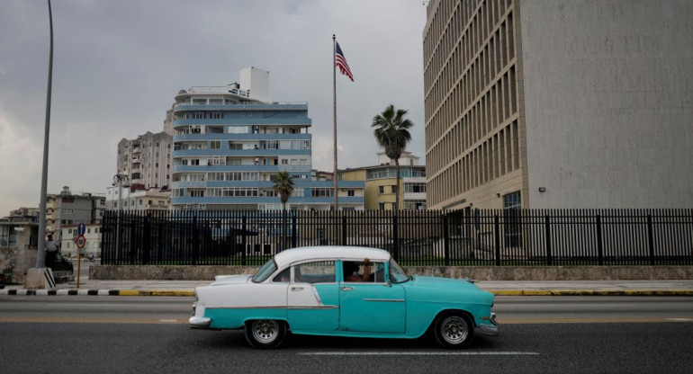 Embajada de Estados Unidos en Cuba. Foto: REUTERS.