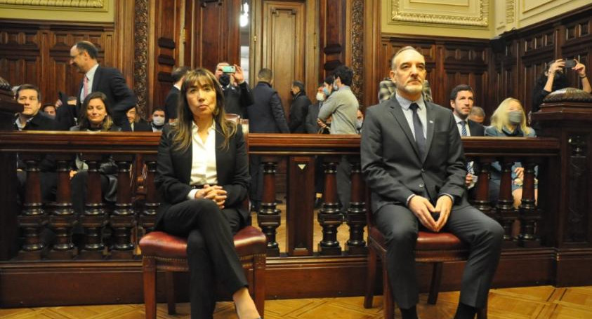 Roxana Reyes y Martín Doñate, nuevos integrantes del Consejo de la Magistratura. Foto: NA.