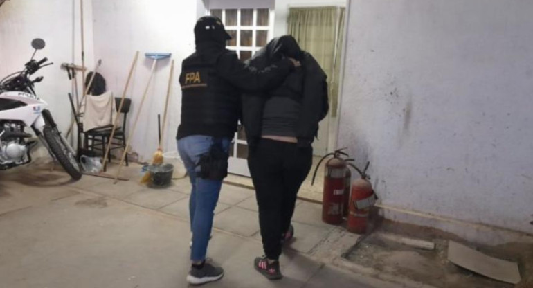 Detenidos por vender cocaína en Córdoba. Foto: NA.