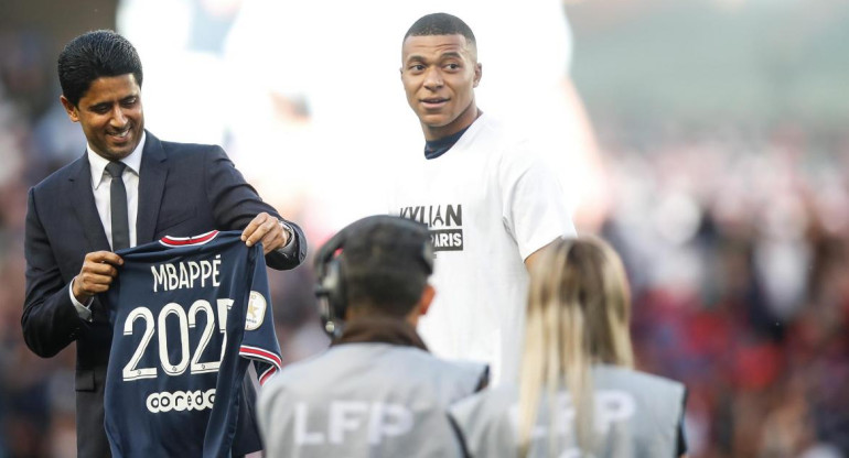 Kylian Mbappé, PSG, fútbol internacional. Foto: EFE.