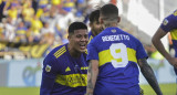 Festejo de Boca, Marcos Rojo y Darío Benedetto, NA