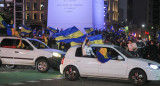 Festejos de Boca en el Obelisco, NA