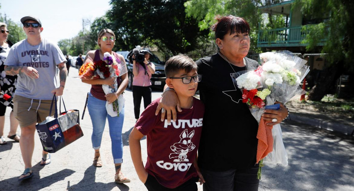 Tiroteo en Texas. Foto: REUTERS.