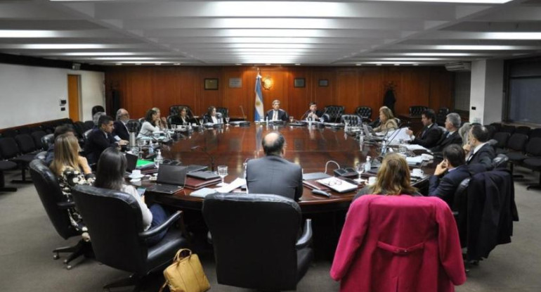 Reunión del Consejo de la Magistratura. Foto: NA.