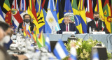 Alberto Fernández en la cumbre del Celac. Foto: NA.