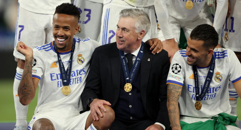 Carlo Ancelotti, técnico del Real Madrid. Foto: Reuters.