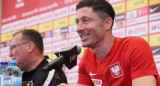 Robert Lewandoski, futbolista polaco. Foto: EFE.