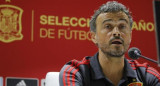 Luis Enrique, técnico de España. Foto: NA.