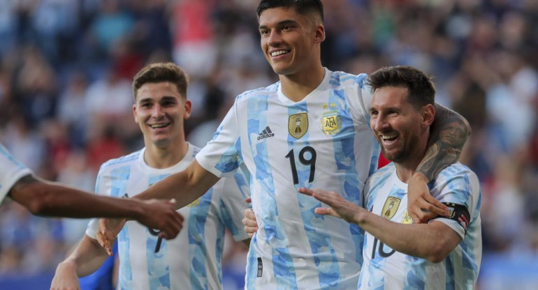 Argentina vs. Estonia, Selección Argentina, NA