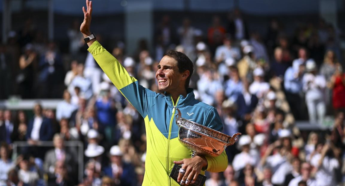 Rafael Nadal, tenis. Foto: NA.
