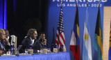 Santiago Cafiero en la Cumbre de las Américas. Foto: NA.