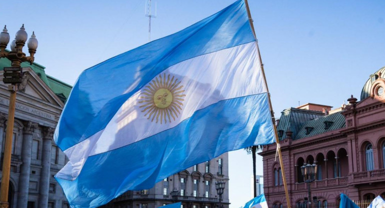 Argentina, bandera. Foto: Reuters.