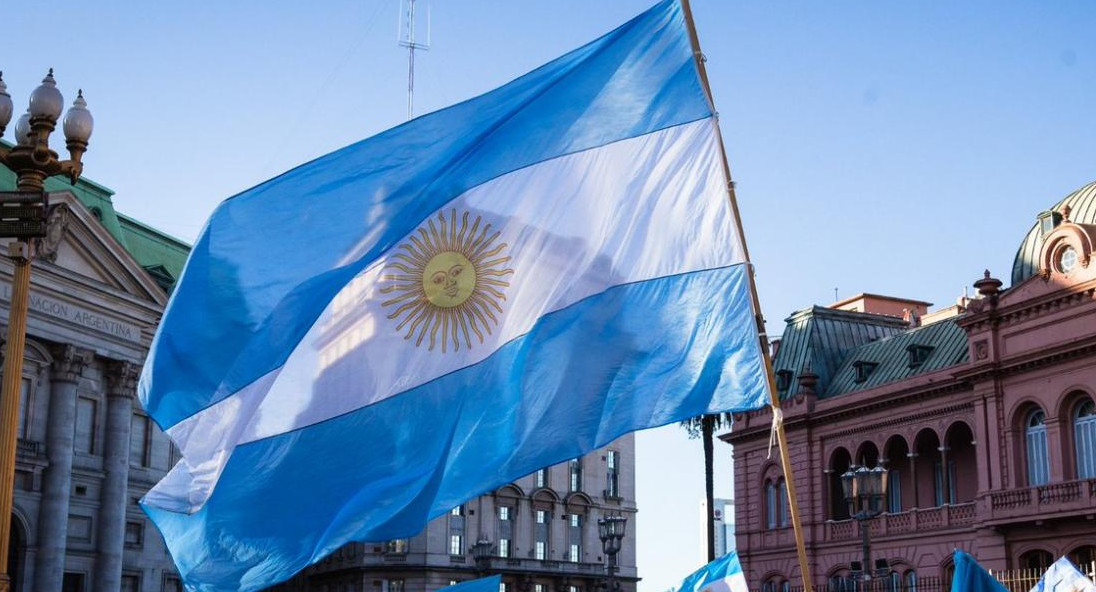 Argentina, bandera. Foto: Reuters.
