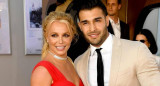 Britney Spears y Sam Asghari. Foto: Reuters.