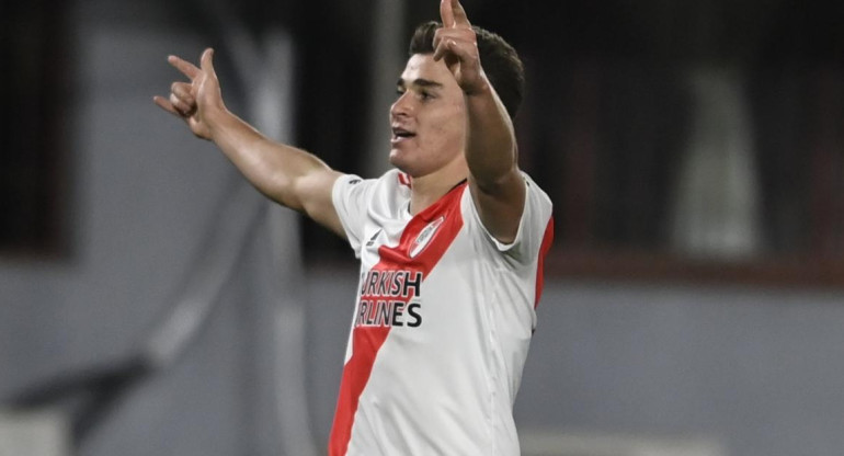 Julián Álvarez, River Plate. Foto: NA.