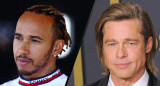 Lewis Hamilton y Brad Pitt, Foto F1