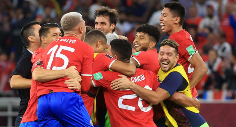 Repechaje para el Mundial de Qatar, Costa Rica vs. Nueva Zelanda. Foto: REUTERS.