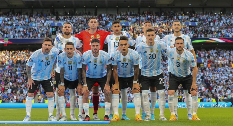 Selección argentina, fútbol, Londres, Finalíssima, NA