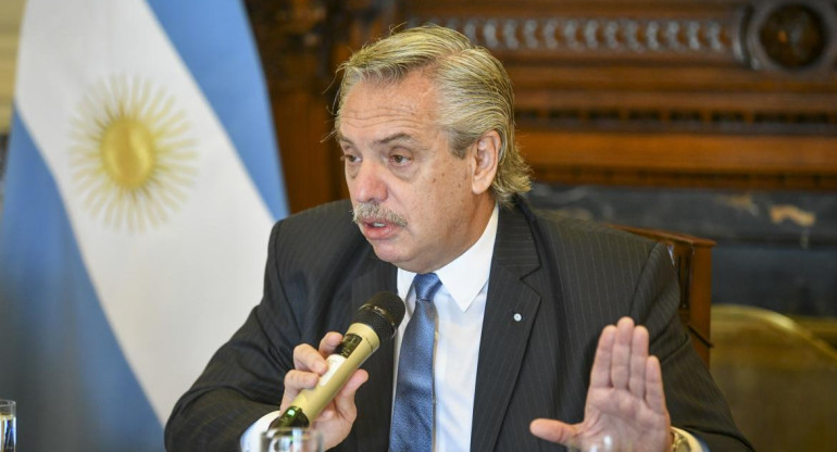 Alberto Fernández. Foto: NA.