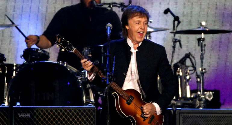 Paul McCartney, músico. Foto: Reuters.