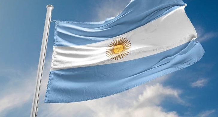 Actual bandera argentina. Foto: Reuters.