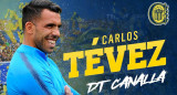 Carlos Tevez, Rosario Central. Foto: Twitter Central.