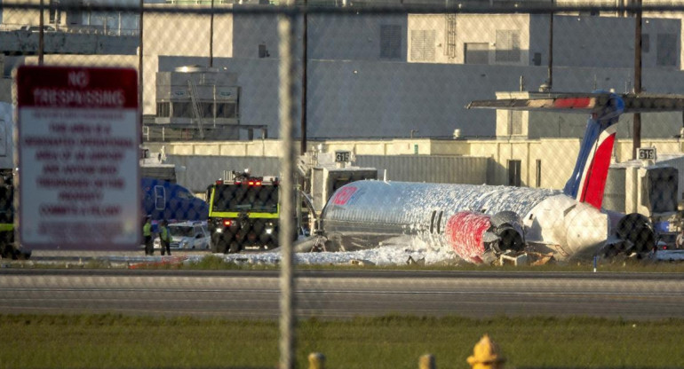 Accidente aéreo en Miami, EFE