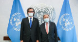 Santiago Cafiero en la ONU. Foto: presidencia.