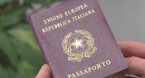 Pasaporte italiano.