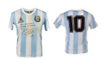 La camiseta del 86 de Maradona