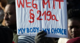 Marcha a favor del aborto en Alemania. Foto: EFE.