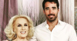 Mirtha Legrand y Nacho Viale. Foto: NA.