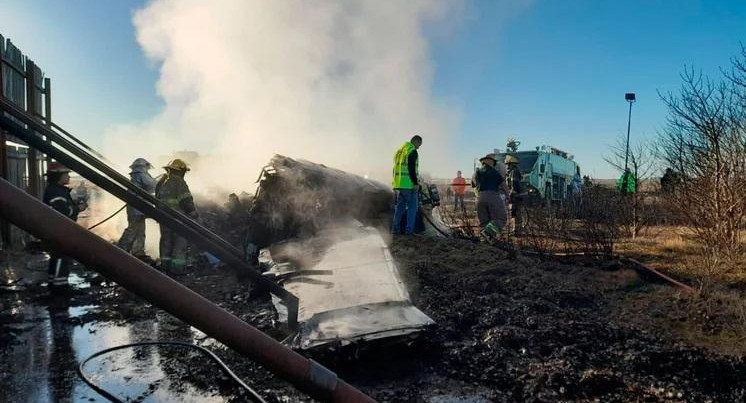 Accidente de avión en Río Grande. 