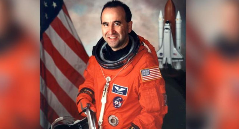 Fernando Caldeiro, primer astronauta argentino en NASA. Foto: JPL