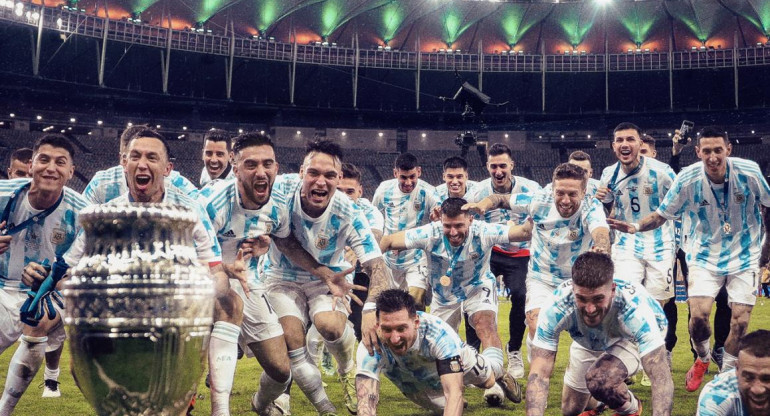 Selección Argentina, Copa América. Foto: prensa.