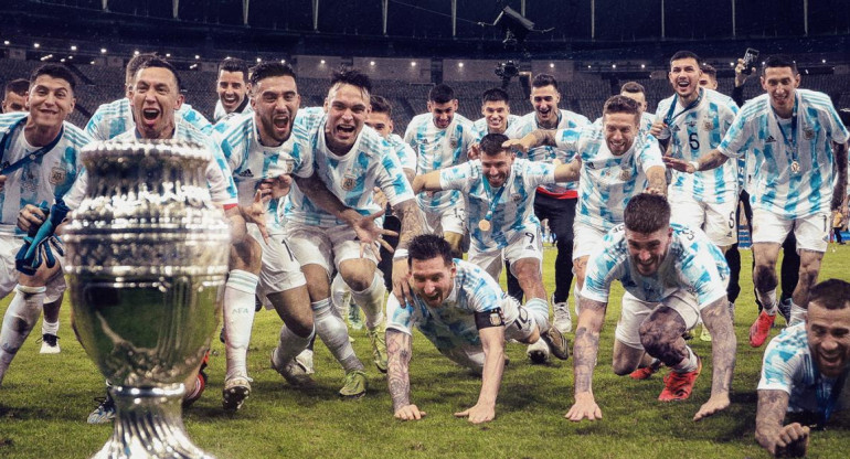 Selección Argentina, Copa América. Foto: prensa.