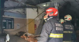 Caída de ascensor en Palermo. Foto: NA.