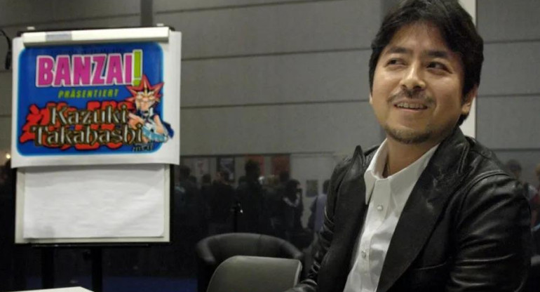 Kazuki Takahashi, creador de "Yu-Gi-Oh!". Foto: EFE.